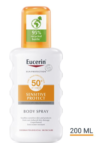 Solskyddsspray Eucerin Sun Spray SPF50 200 ml
